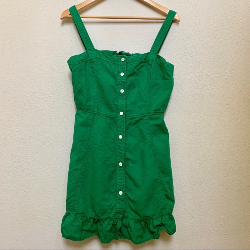 Zara green dress